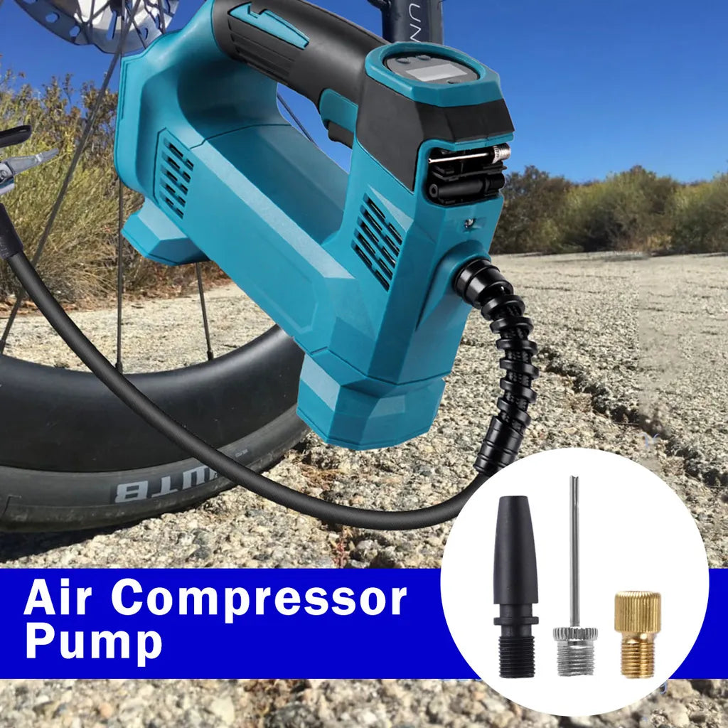  Tragbare Auto Fahrrad Luftpumpen Luft Kompressor Pumpe Mit 2 Akkus