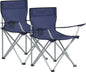  SONGMICS Campingstuhl Klappbar, Camping Stuhl, 2er Set, Faltbar, Bis Zu 120 Kg Belastbar GCB01IN