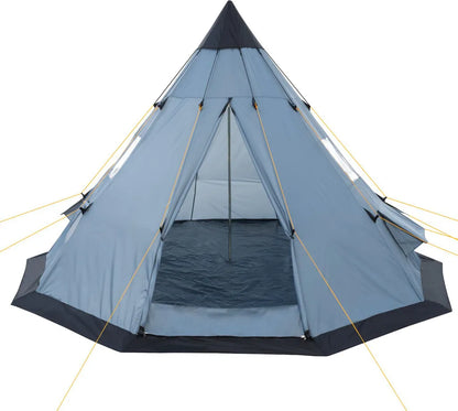  CampFeuer Tipi Zelt Spirit Für 4 Personen | Grau | 3000 Mm Wassersäule