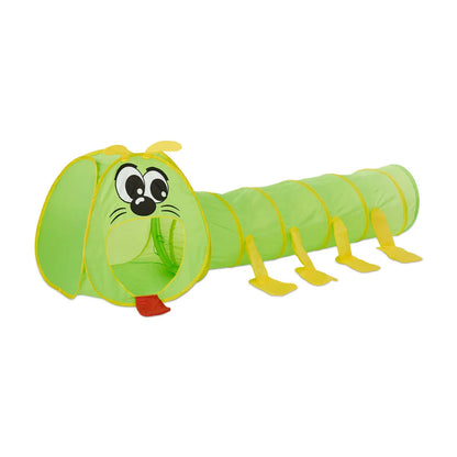  Relaxdays Kinder Krabbeltunnel Raupe