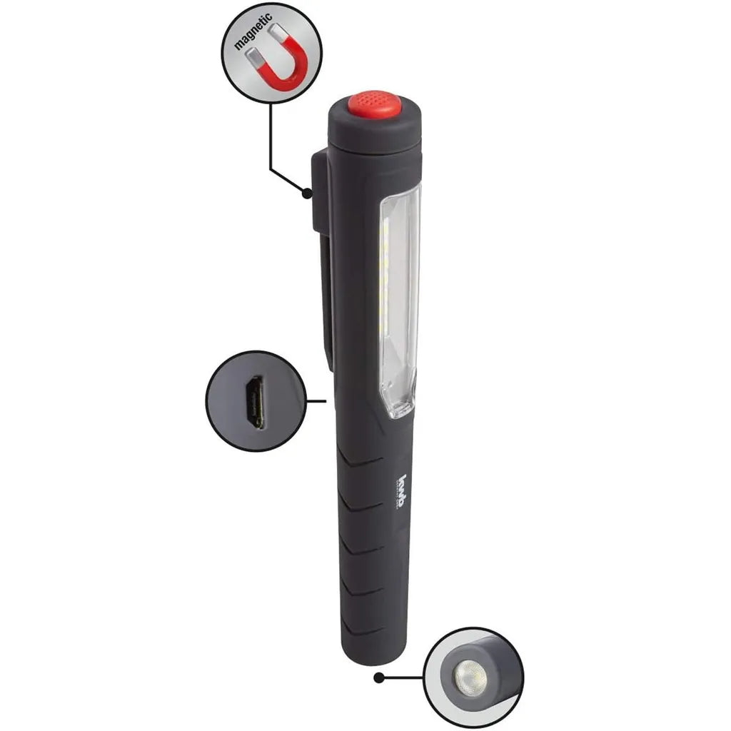  KWB Akku Stiftlampe Werkstattlampe Arbeitsleuchte Taschenlampe Mit 7 X SMD-LEDs