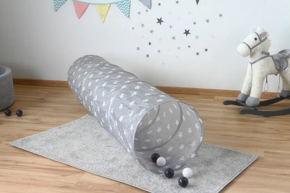 Spieltunnel "Grey White Stars"