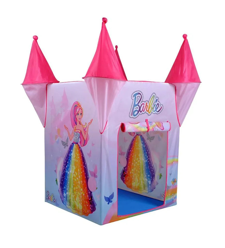  Knorr Toys Barbie Schloss Dreamtopia - Maße: Innen 76 X 76 X 98 Cm - Außen: 114 X 114 X 133 Cm - Farbe: Rosa/bunt; 84559