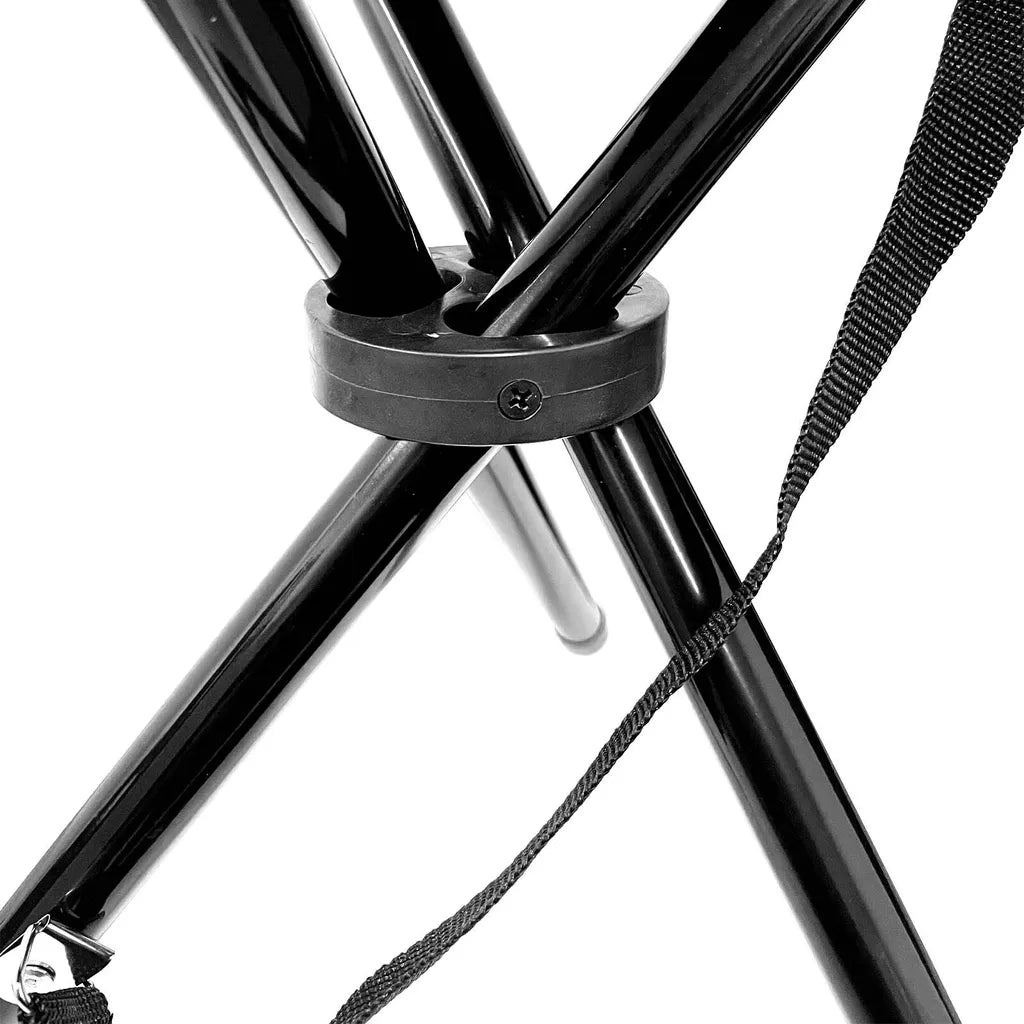  Camping Hocker Falthocker Angelhocker Inkl. Tragegurt Campingstuhl Dreibeinhocker 110kg Campinghocker Faltbar Grün