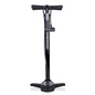  Fahrradpumpe Mit Manometer - Luftpumpe Für Alle Ventile - Standpumpe Für Dunlop-Ventil - Presta-Ventil Und Auto-Ventil - Schwarz