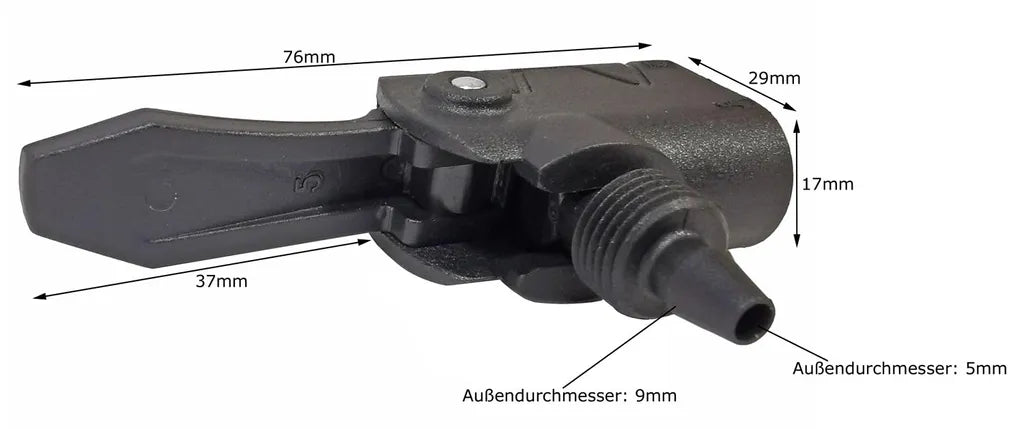  Universal Pumpenkopf Für Luftpumpe Standpumpe Fahrradpumpe Ersatz Dualkopf