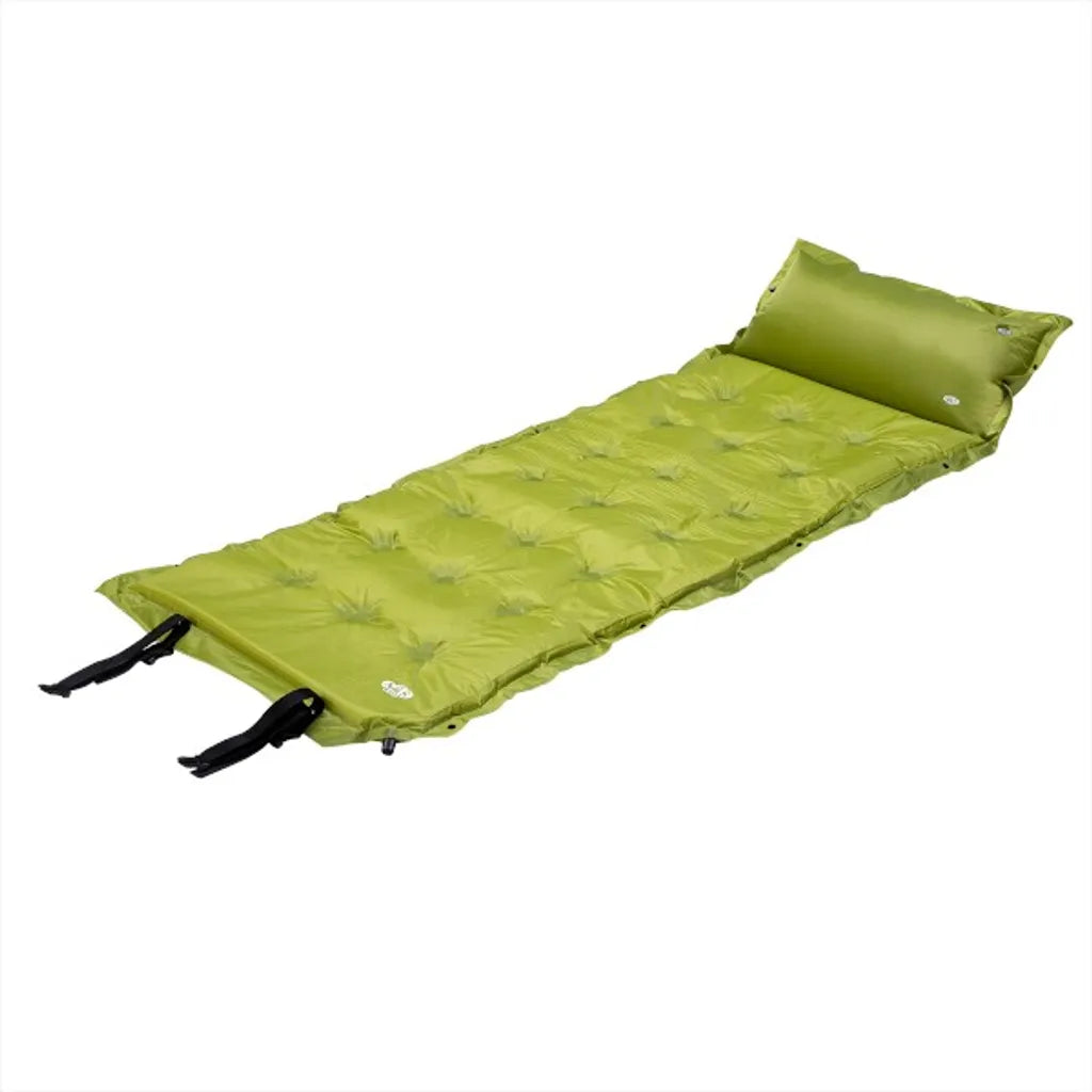  NILS CAMP - Selbstaufblasende Matratze – Luftmatratze Selbstaufblasend - Isomatte Selbstaufblasend – 190x63x3,5 Cm - Grün