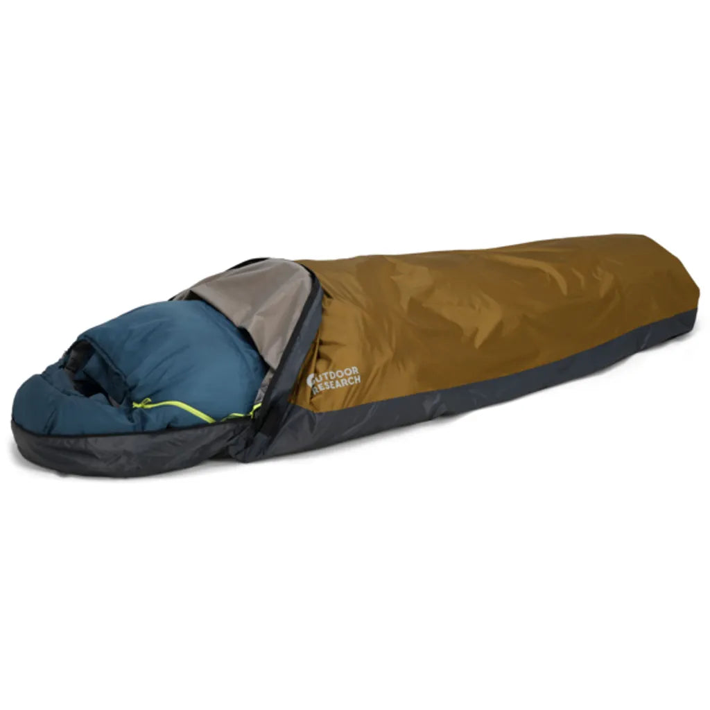  OUTDOOR RESEARCH Helium Bivy - Biwacksack (Modell 2023), Farbe:coyote