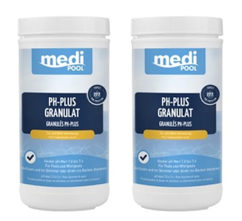  2 X Ph Heber, PH Plus Granulat, 2 X 1 KG Von MediPOOL