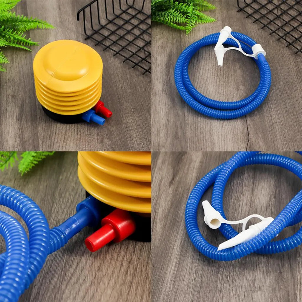  Luftpumpe Inflationstool Schwimmringpumpe Fußpumpe Ballonpumpe