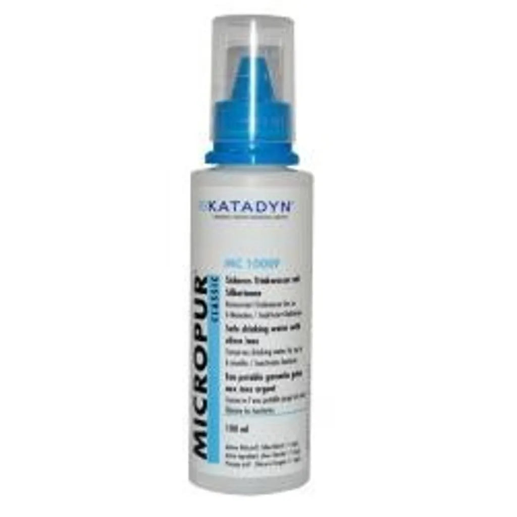  KATADYN Micropur Classic MC 1.000F - Trinkwasser Konservierung Silberionen - 100ml Flüssig - 1ml/10L