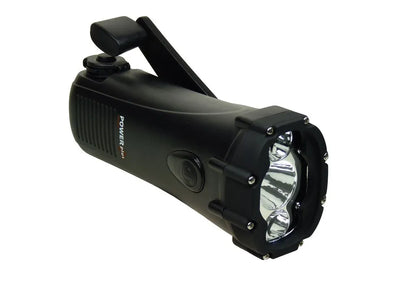  PowerPlus Shark - Dynamo LED Taschenlampe And Notfall Charger - Wasserdicht