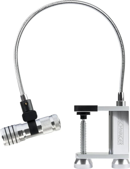  SCHWAIGER -658170- LED BBQ Grill Taschenlampe Mit Halterung Und Schwanenhals