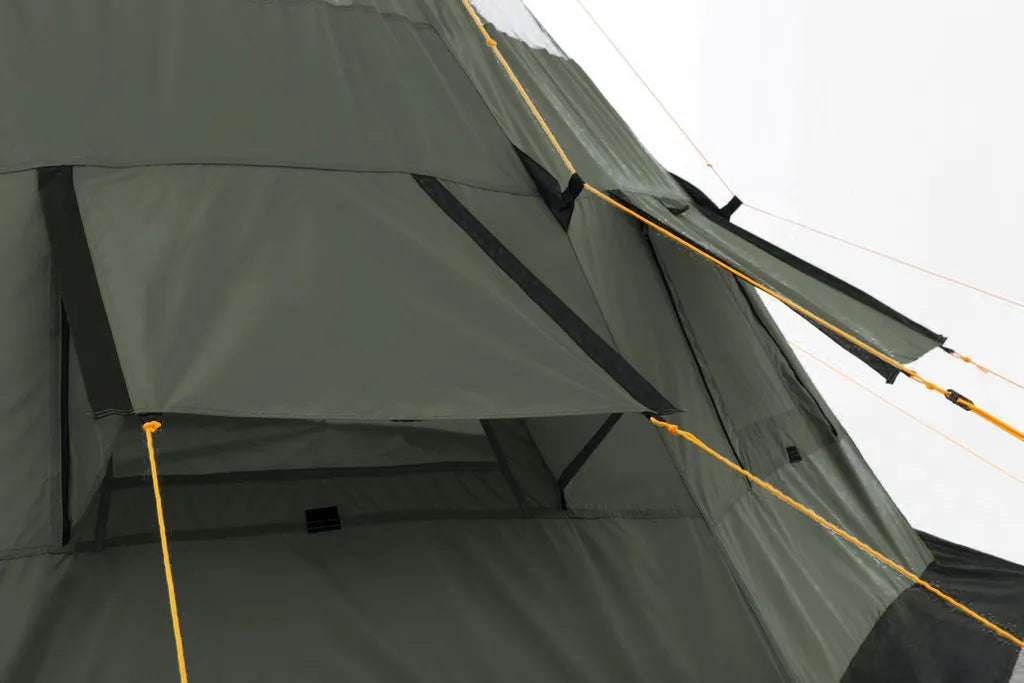  CampFeuer Tipi Zelt Spirit Für 4 Personen | Olivgrün | 3000 Mm Wassersäule