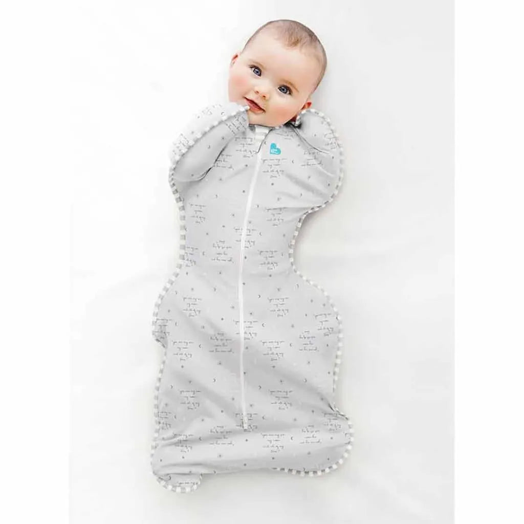  Love To Dream Baby-Schlafsack Swaddle Up Lite Stufe 1 S Textgrau