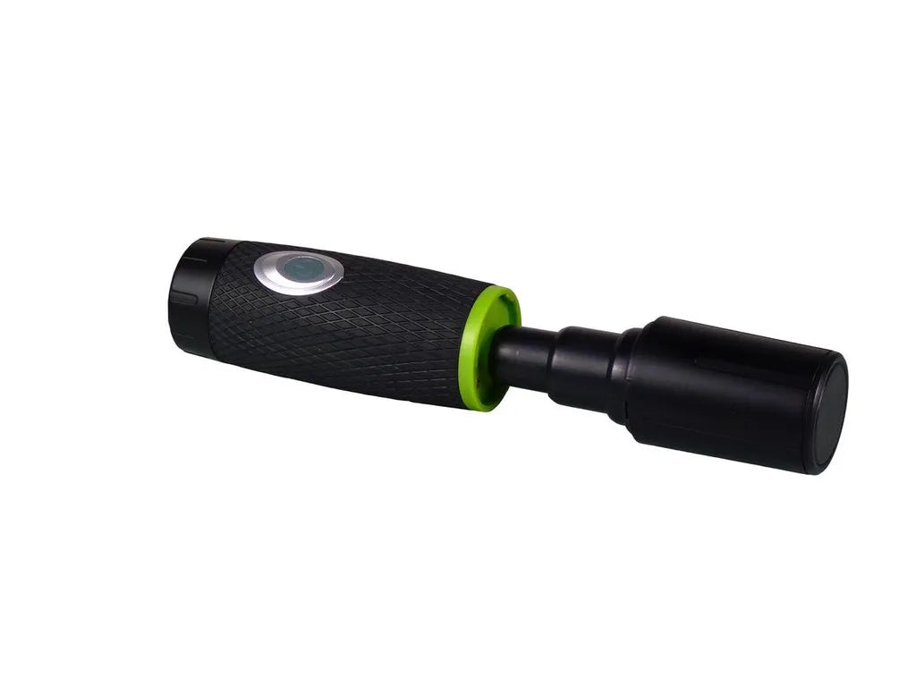  Powerplus Blackbird 3 LED Dynamo Kurbeltaschenlampe Schwarz - Nie Wieder Ohne Licht Wegen Leerer Batterien! Einfach Mit Einer Schwungvollen Bewegung Aufladen.