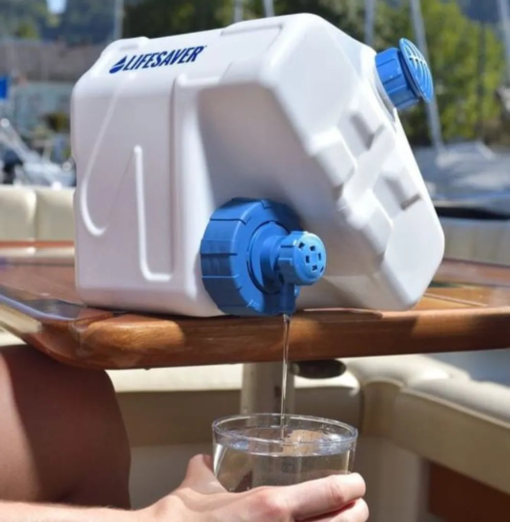  LifeSaver® Cube Wasserfilter - Reise-, Outdoor-, Camping- , Boot-, & Krisenfilter