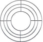  OMNIA Backofen Back-Kit 5teilig (Silikonform, Aufbackgitter, Tasche, Topflappen)