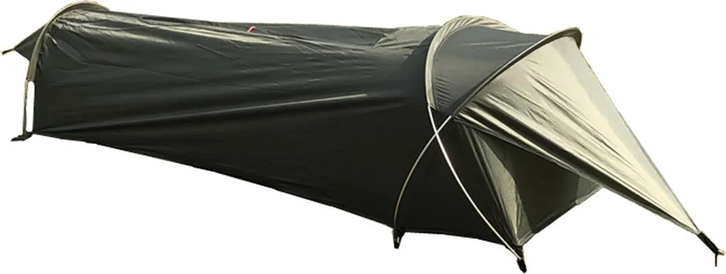  Ultraleichtes Einpersonenzelt, Wasserdichtes Campingzelt Fuer Outdoor-Rucksacktouren, Wandern, Angeln