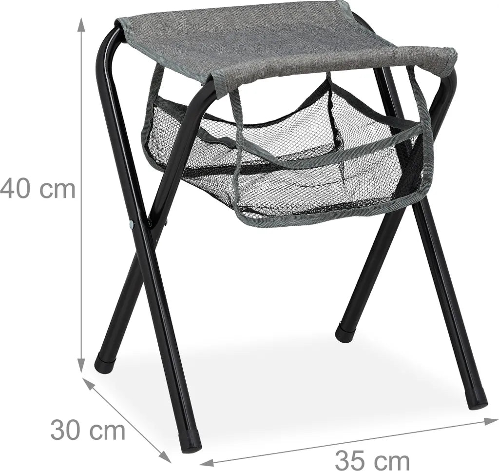  Relaxdays Campinghocker Faltbar Mit Tasche