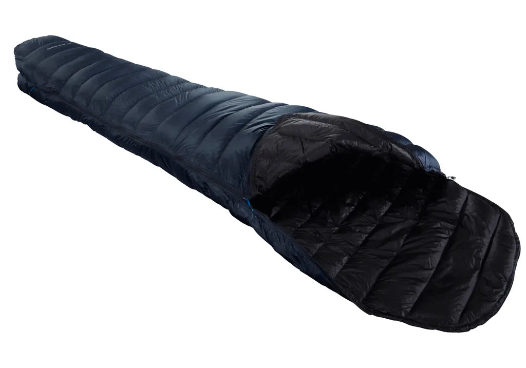  Nordisk Passion One Ultraleichter Daunenschlafsack RV Links, Farbe:navy/black, Größe:L