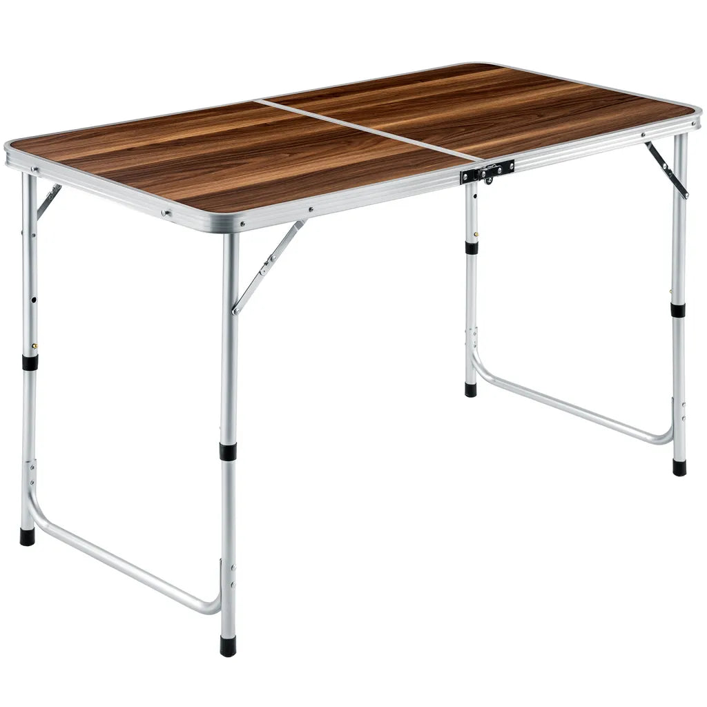  Tectake Koffertisch Mit 4 Hockern - Braun/weiß