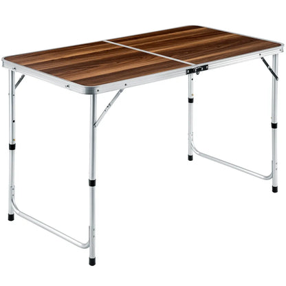  Tectake Koffertisch Mit 4 Hockern - Braun/weiß