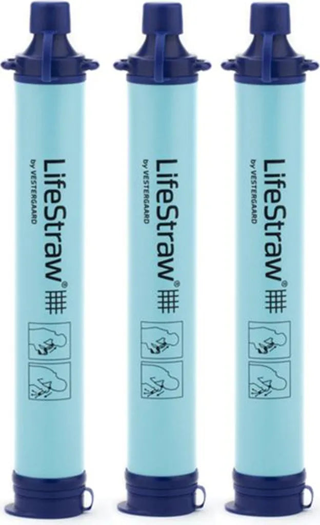  LifeStraw Personal 3-er Pack - Kompakter Trinkhalm Trinkwasserfilter