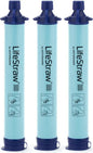  LifeStraw Personal 3-er Pack - Kompakter Trinkhalm Trinkwasserfilter