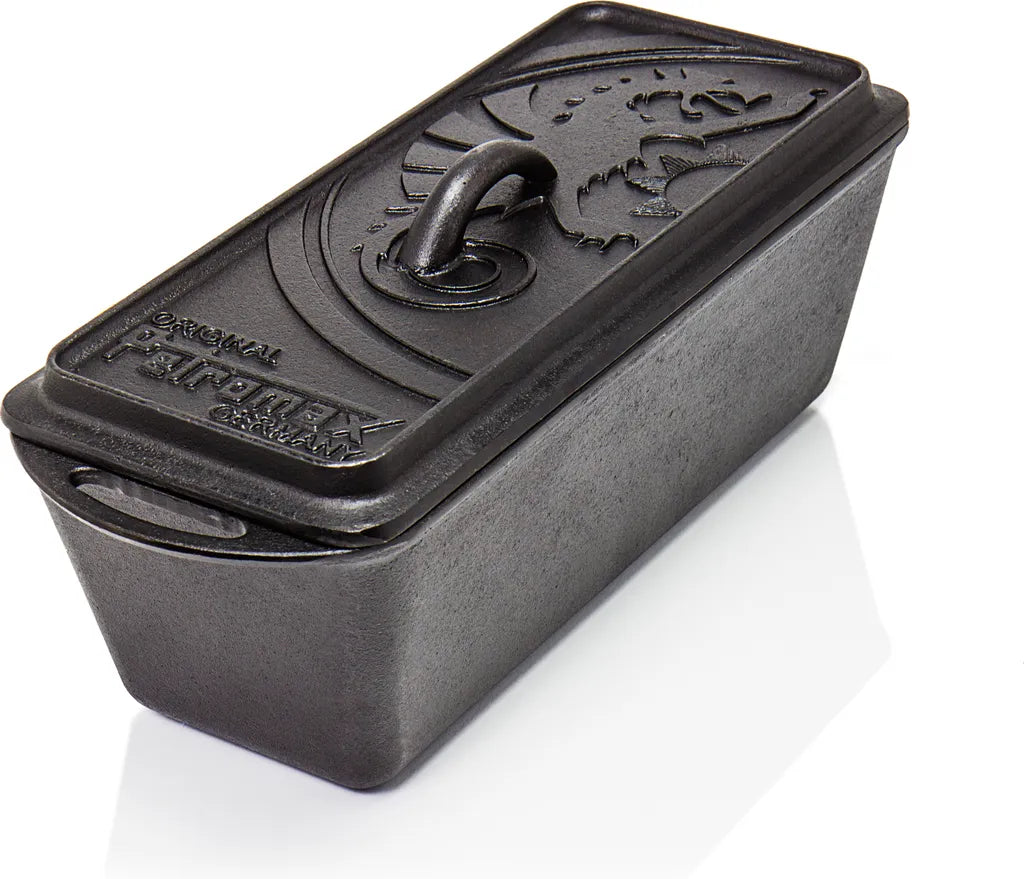  Petromax Kastenform Mit Deckel Aus Gusseisen, B: 34 X H: 13 X T: 13,5 Cm; K4
