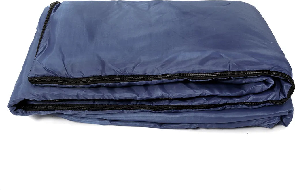  Camping Umschlag Schlafsack Mumienschlafsack Zelten Deckenschlafsack 210x75CM -Navy Blau