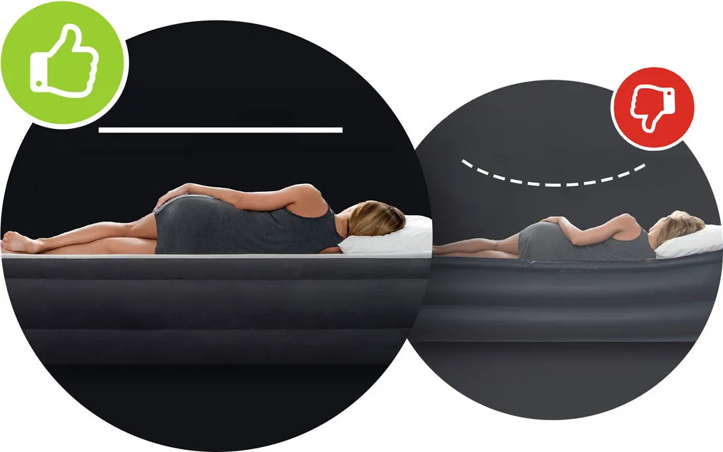  Intex Luftbett 191x76x25 Cm Blau Gästebett Luftmatratze