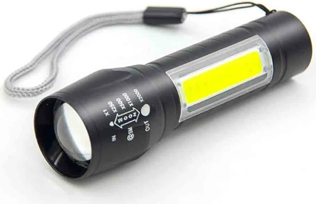  Super Hell LED Taschenlampe 250000 Lumen USB Zoom Torch Wiederaufladbare Mini Camping Arbeitslicht Taschenlampe