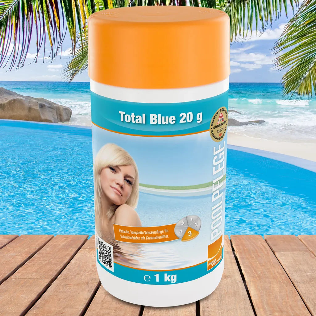  Steinbach Poolpflege Total Blue Chlorprodukt 1 Kg Tabletten,löslich