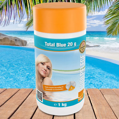  Steinbach Poolpflege Total Blue Chlorprodukt 1 Kg Tabletten,löslich