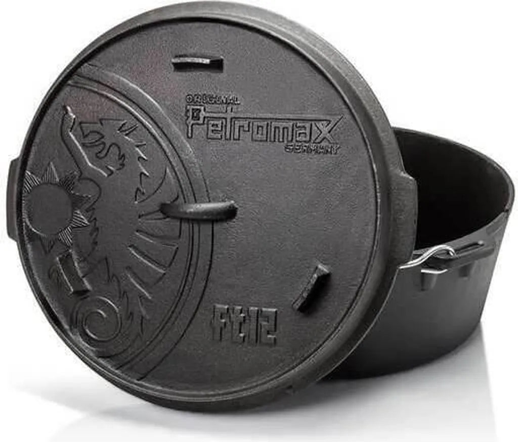  Petromax Feuertopf Ft12 (12qt) Planer Boden (ohne Füße); Ft12-t