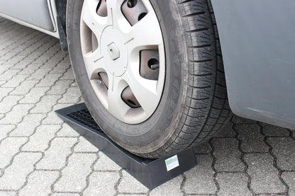  1 Paar Kunststoff Auffahrrampen Ausgleichskeil Extra Flach PKW, Wohnwagen Und Wohnmobil, 3T Traglast