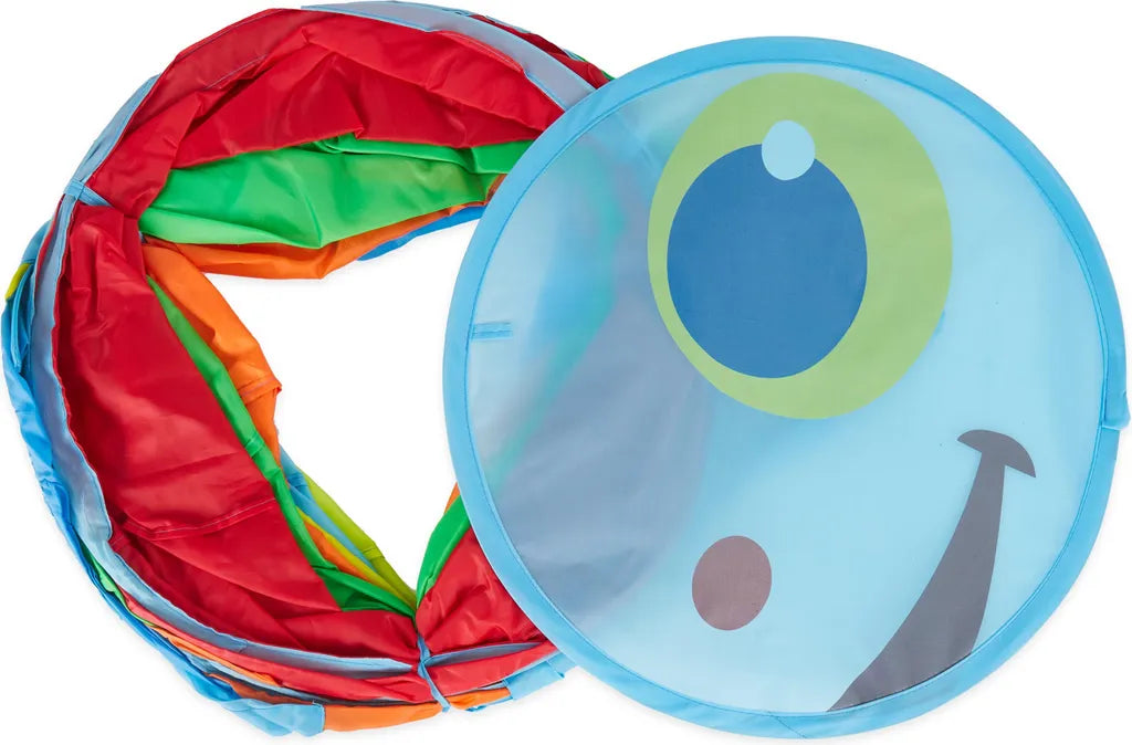  Bieco XXL Krabbeltunnel Ab 1 Jahr | 250 X 46 Cm | Spieltunnel Kind Und Baby | Farbenfroh | Tausendfüssler | Tunnel Kinder | Spielzelt | Hundetunnel | Hunde Spieltunnel |Krabbeltunnel Baby