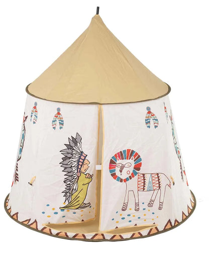  Polbaby Kinder Zelt Spielzelt Wigwam Kinderzelt Tipi Zelt 110 Cm