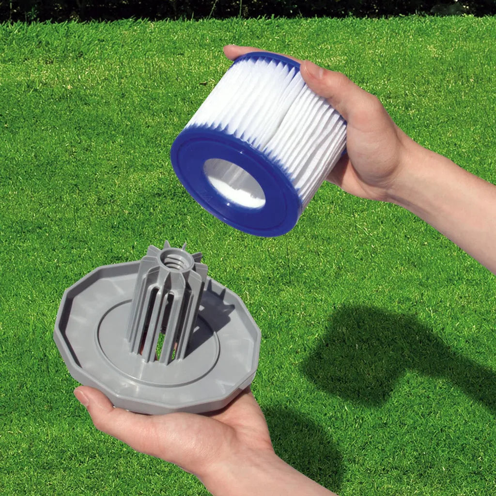  Bestway LAY-Z-SPA Xtras Filterkartusche Gr. VI 10,6 X 8,0 Cm, Doppelpack