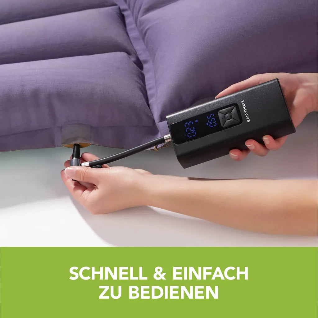  EASYmaxx Akku-Handkompressor Mit Digital-Display - Schwarz