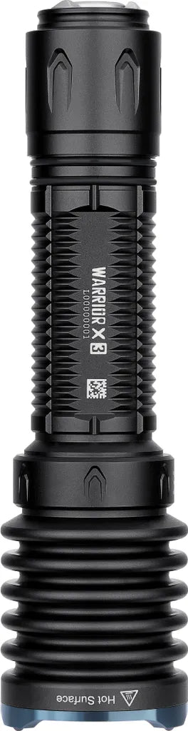  OLIGHT Warrior X 3 Schwarz LED Taschenlampe 2500 Lumen 560 Meter Leuchtweite, USB Wiederaufladbar IPX8 Wasserdicht