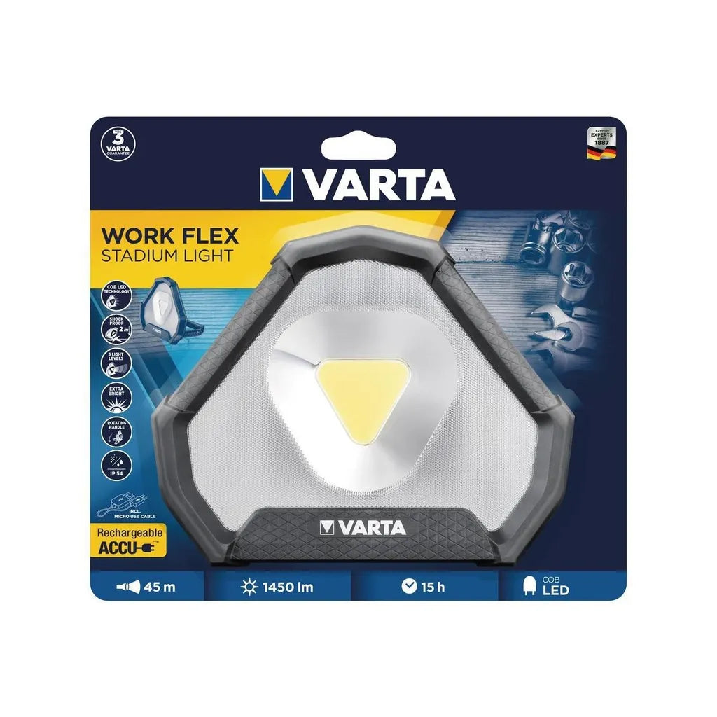  Varta Work Flex Stadium Light Mit Akku