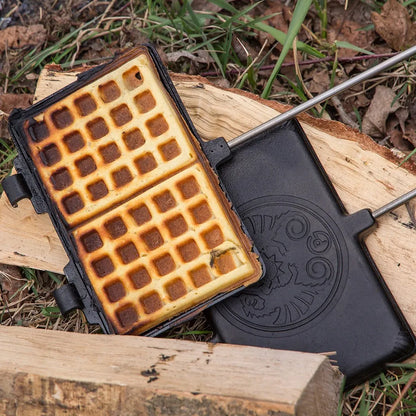  Petromax Waffeleisen - Gusseisen - Langer Griff