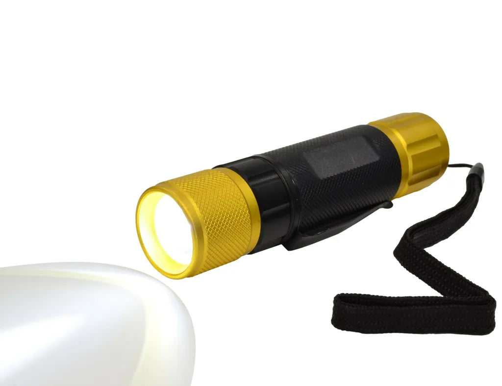  Taschenlampe LED Aluminium Mini 4-farb LED Chip IP54 6000 K Zugbegleiterleuchte
