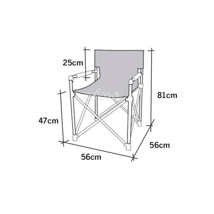  Camp4 Toscana Luxus Campingstuhl Klappstuhl , Alugestell , Inkl Packtasche