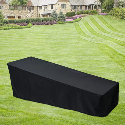  Sonnenliege Schutzhülle , Gartenliege Abdeckplane 210D /420D Oxford Wasserdicht, Winddicht, UV-Beständig Schutzhülle Für Sonnenliege Gartenmöbel Deckchair Liegestuhl