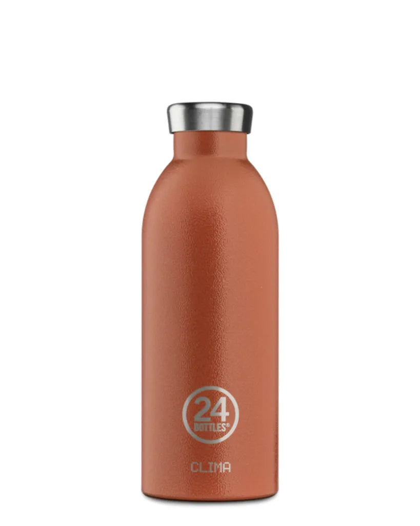  24Bottles - Trinkflasche / CLIMA Rover Collection SUNSET ORANGE, Farbe:SUNSET ORANGE, Größe:500 Ml