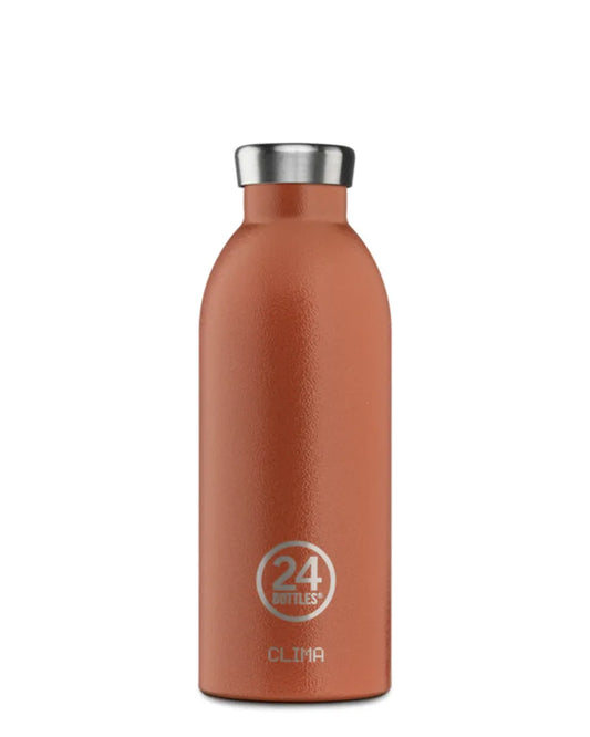  24Bottles - Trinkflasche / CLIMA Rover Collection SUNSET ORANGE, Farbe:SUNSET ORANGE, Größe:500 Ml