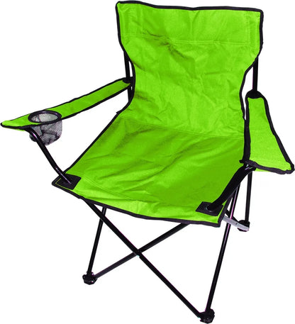  Linder Exclusiv Campingstuhl Mit Getränkehalter, Anglersessel Lindgrün